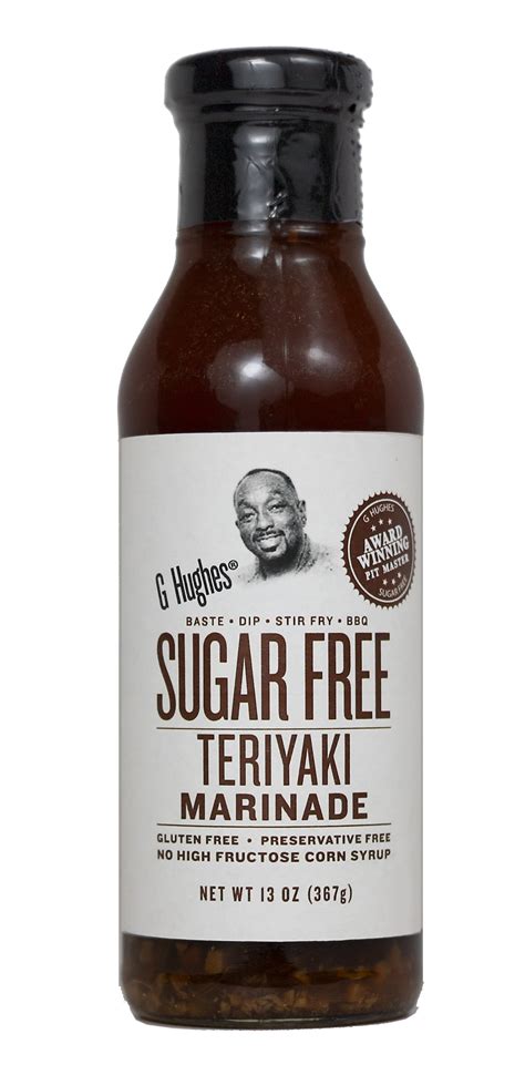 G Hughes Sugar Free Teriyaki Marinade, 13 oz - Walmart.com