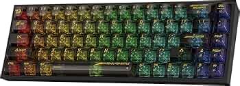 Redragon K631 PRO 65% 3-Mode Wireless RGB Gaming Keyboard, 68 Keys ...