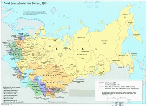Map Of Ex Ussr