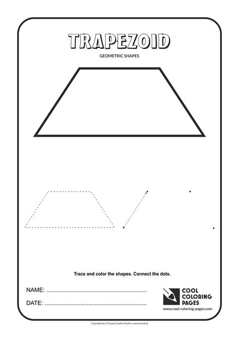 Cool Coloring Pages Geometric Shapes - Cool Coloring Pages | Free educational coloring pages and ...