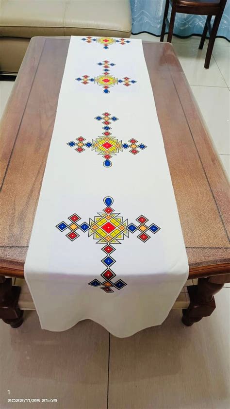 Image result for Cross Table Runner Pattern
