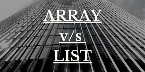 Difference Between Array and List Python 的图像结果