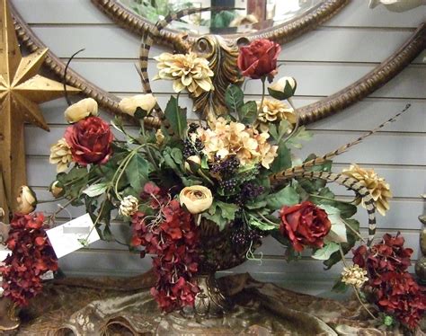 AnaSilkFlowers: Brown, Sage and Burgundy Silk Flowers Arrangements