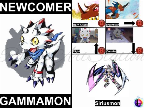 Gammamon Smash Bros Moveset by RamosArtStation on DeviantArt