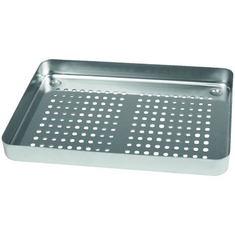 Henry Schein HS Instrument Tray Stainless Steel Perforated Base 14 x ...