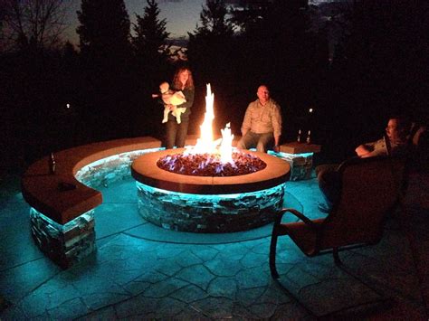 Outdoor Natural Gas Fire Pit