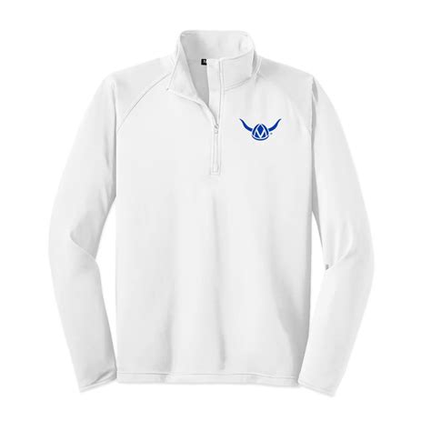 Viking White Quarter Zip