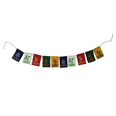 Ladakh Flag - Feng Shui Tibetan Buddhist Prayer Bike Flag (Fabric ...
