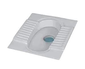 Buy Indian Squatting Pan ORP-04-MD Pan White Colour-1 Online at Low ...