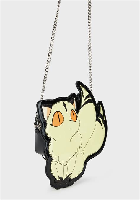 Dolls Kill x Inuyasha Kirara Convertible Mini Backpack - Black