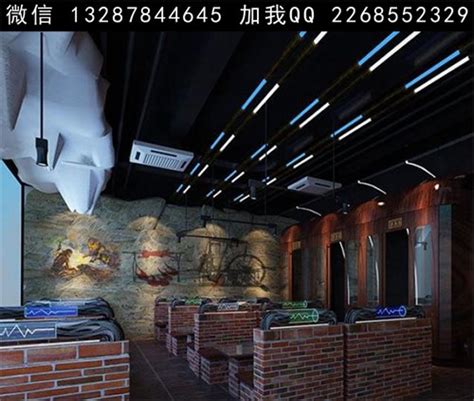 郑州380平方烧烤+火锅店装修设计效果 - 设计案例 - 正设计