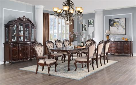 9Pc Dining Room Set Constantine Collection By New Classic Furniture