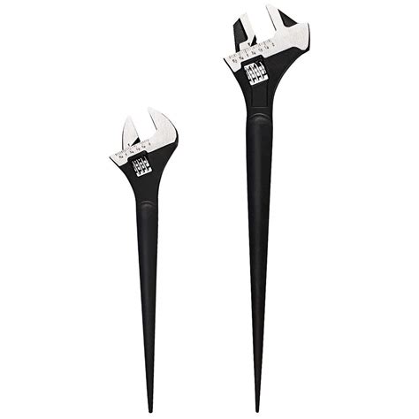 Buy MAXPOWER Heavy Duty Wide Open Adjustable Wrench Set. 2 Piece Kitbag ...