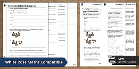 👉 Forming Algebraic Expressions (teacher made) - Twinkl