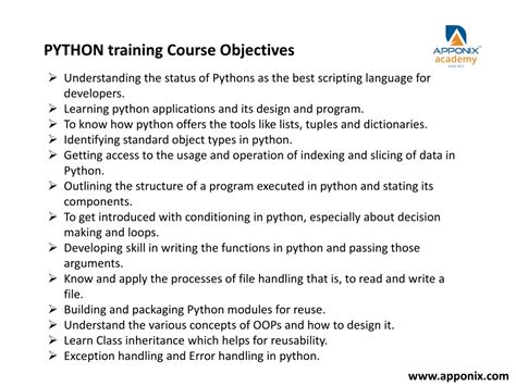 Python Training 的图像结果