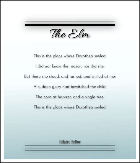 Hilaire Belloc Poems | Classic Famous Poetry