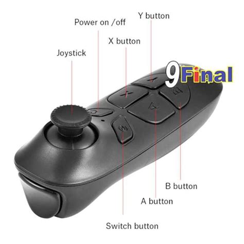 รีโมทบลูทูธ สำหรับเล่นเกมส์ Remote Bluetooth B03 ใช้ควบคุมจอขณะใช้แว่น ...