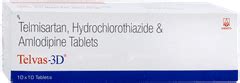 Telvas 3d Tablet: Uses, Side Effects, Price & Substitutes