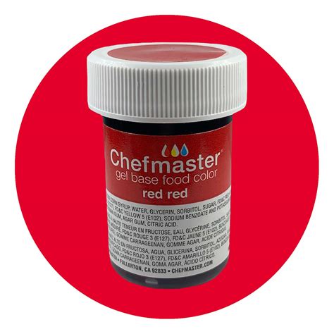 Chefmaster Red Red Food Color Gel | Country Kitchen SweetArt