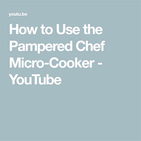 Image result for How to Use Micro Cooker Set Pampered Chef