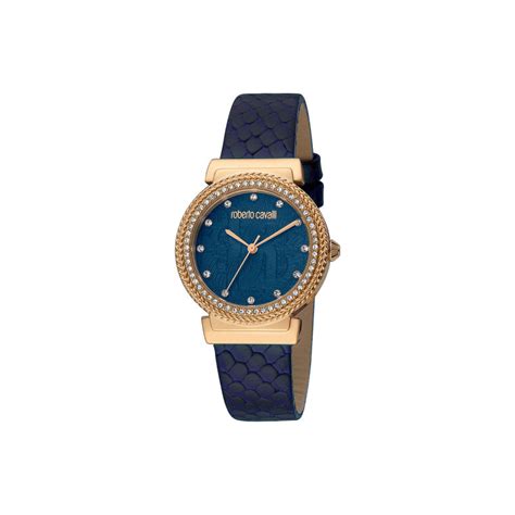 Buy Roberto Cavalli Navy Blue Dial Women Watch - RC5L039L0035 (M) Online