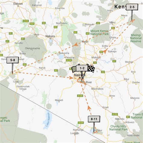 Map of Nairobi | Kenya | Expert Africa