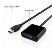 Buy USB 3.0 To VGA Video display Adapter Cable PC full HD external ...