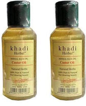 Herbal Khadi Drontika Herbal Pure and Natural Castor Hair Oil - Price ...