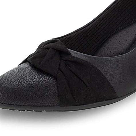MEECO Piccadilly Women's Low Heel Shoe 704013 (11, Black, Numeric_11 ...