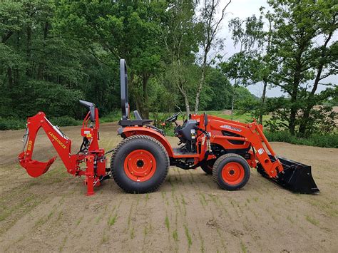 Image result for Compact Tractor with Backhoe