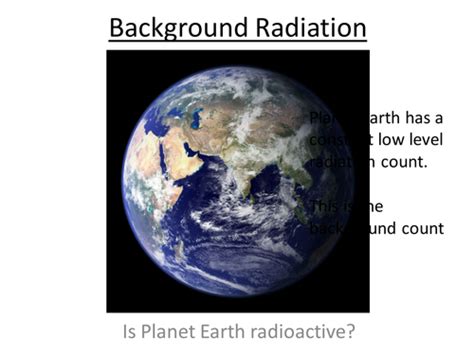 Image result for Background Radiation Free Science Lessons