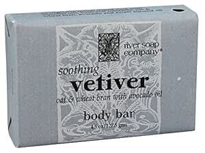 Buy River Soap Co. Vetiver Soap Triple Milled All Vegetable 4.5 Oz ...