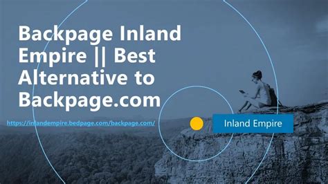 PPT - Backpage Inland Empire PowerPoint Presentation, free download ...