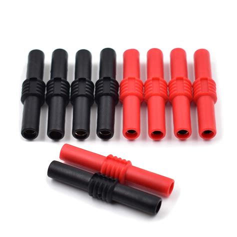 Bei Qian Insulated Female to Female Socket Connectors Coupler for 4 mm ...