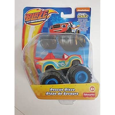 Buy Blaze and the Monster Machines, Rescue Blaze Diecast Car, Ages 3 ...