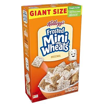 Buy Kelloggs Frosted Mini-Wheats, Breakfast Cereal, Original, Good ...