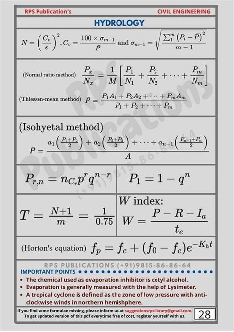 Environmental Engineering Formulas 的图像结果