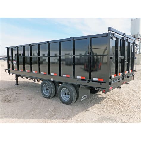 Snake River Trailer Co - 8 Wide 20k Dump Trailer Models