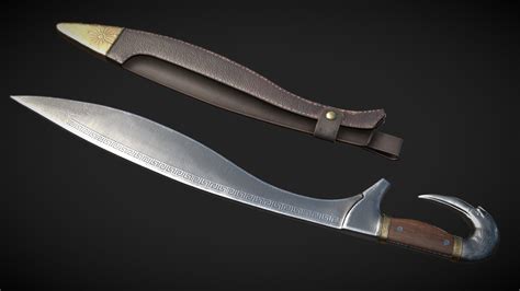 The Kopis, ancient Greek sword - Buy Royalty Free 3D model by Spyros ...