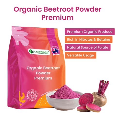 Organic Beetroot Powder | Purewellness Australia