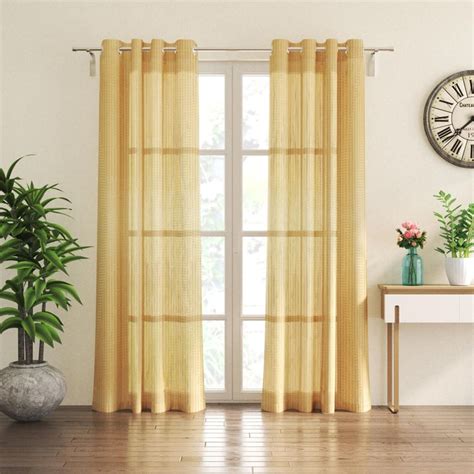 Buy Corsica Set of 2 Sheer Door Curtains from Corsica by Home Centre at ...