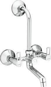 Caslon OXYA-1016 OXIYA Wall mixer with L bend pipe tap Mixer Faucet ...
