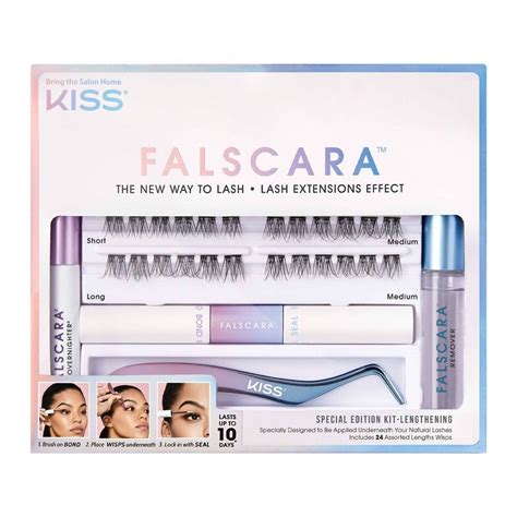 KISS Products Falscara Complete DIY Eyelash Extension Kit - 24ct