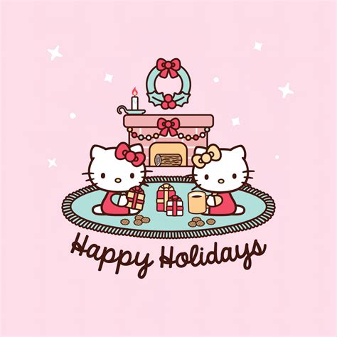Hello Kitty Merry Christmas Wallpaper