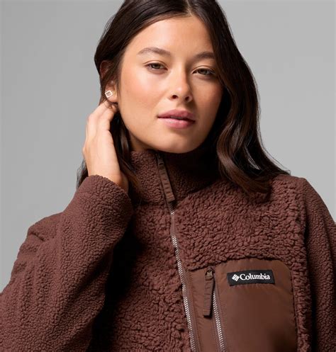 Women's Columbia Lodge Sherpa Full Zip Fleece Jacket | Columbia