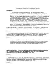 Image result for Block Method Paragraph Example