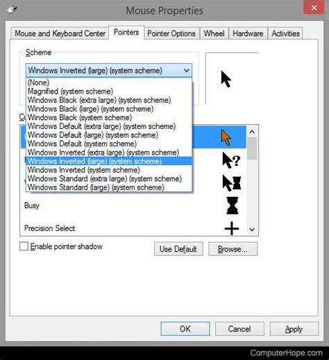 Image result for Mouse Pointer Inverted