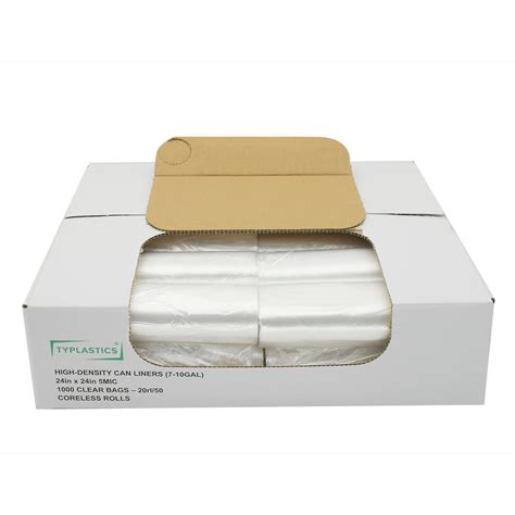 TYPLASTICS Trash Can Liner- Wholesale 1000 Count Garbage bags on ...