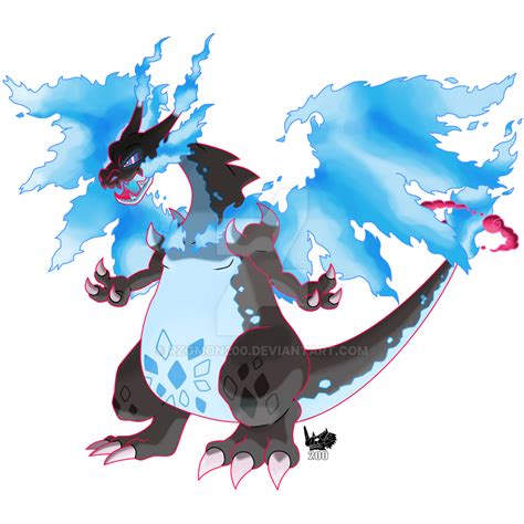 FUSEmon - Mega Gigantamax Charizard X by RZGmon200 on DeviantArt
