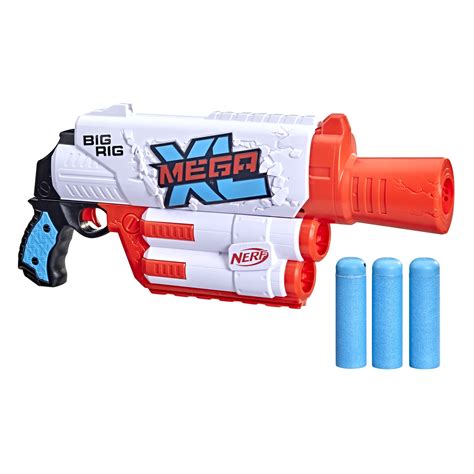 Nerf Mega XL Big Rig Blaster, Largest Nerf Mega Darts Ever, 3 Nerf Mega ...